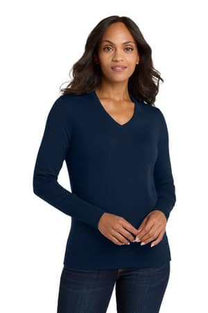 Port Authority LSW285 Port Authority Women's V-Neck Sweater