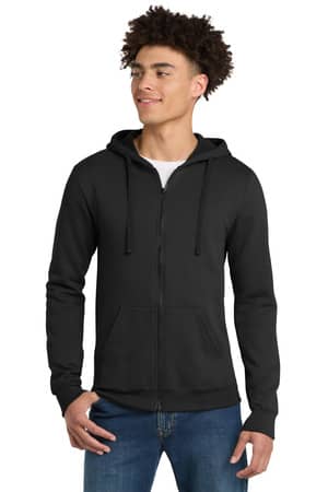 District DT800 District The Concert Fleece Full-Zip Hoodie