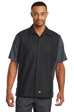 Red Kap SY20 Red Kap Short Sleeve Ripstop Crew Shirt