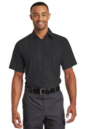Red Kap SY60 Red Kap Short Sleeve Solid Ripstop Shirt