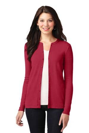 Port Authority LM1008 Port Authority Women's Concept Stretch Button-Front Cardigan
