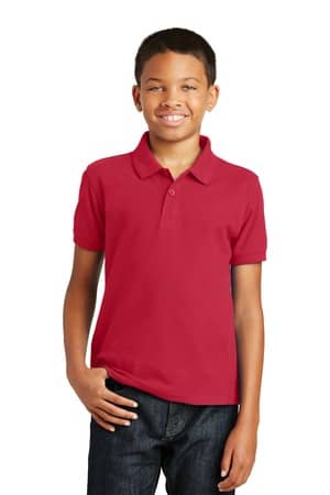 Port Authority Y100 Port Authority Youth Core Classic Pique Polo
