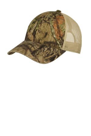 Port Authority C929 Port Authority Unstructured Camouflage Mesh Back Cap
