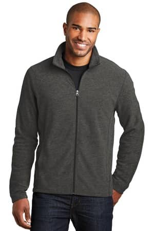 Port Authority F235 Port Authority Heather Microfleece Full-Zip Jacket