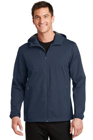 Port Authority J719 Port Authority Active Hooded Soft Shell Jacket