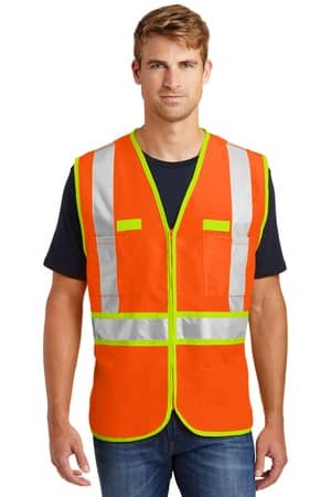 CornerStone CSV407 CornerStone - ANSI 107 Class 2 Dual-Color Safety Vest