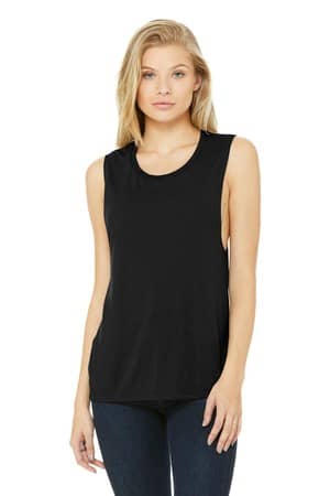 Bella + Canvas BC8803 BELLA+CANVAS Women's Flowy Scoop Muscle Tank
