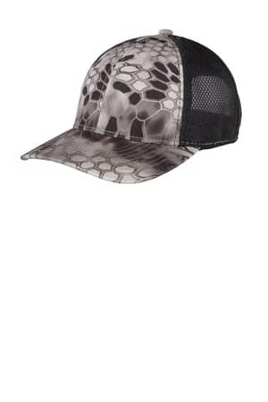 Port Authority C892 Port Authority Performance Camouflage Mesh Back Snapback Cap