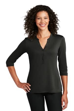 Port Authority LK750 Port Authority Women's UV Choice Pique Henley