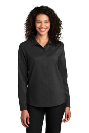 Port Authority LW401 Port Authority Women's Long Sleeve Performance Staff Shirt