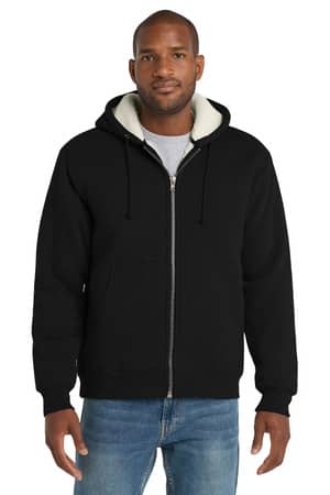 CornerStone CS625 CornerStone Heavyweight Sherpa-Lined Hooded Fleece Jacket