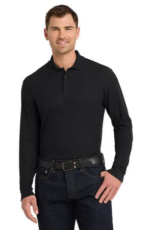 Port Authority K100LS Port Authority Long Sleeve Core Classic Pique Polo