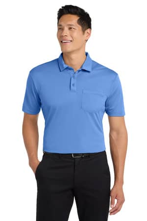 Port Authority K540P Port Authority Silk Touch Performance Pocket Polo