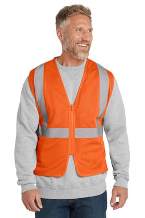 CornerStone CSV101 CornerStone ANSI 107 Class 2 Economy Mesh Zippered Vest
