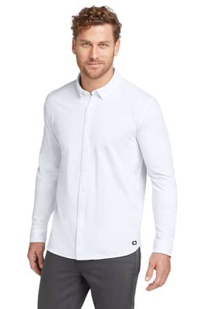 OGIO OG145 OGIO Code Stretch Long Sleeve Button-Up