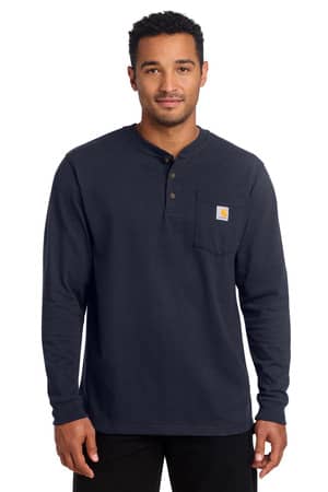 Carhartt CTK128 Carhartt Long Sleeve Henley T-Shirt