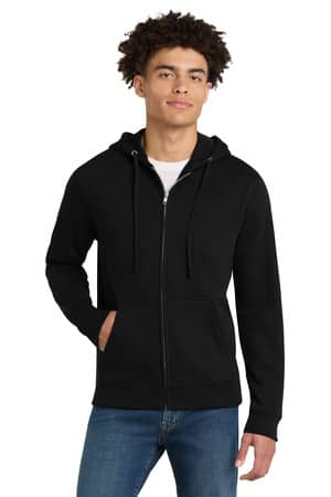 District DT6102 District V.I.T. Fleece Full-Zip Hoodie