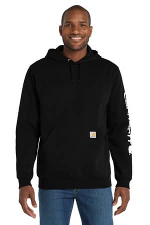 Carhartt CTK288 Carhartt Midweight Hooded Logo Sweatshirt