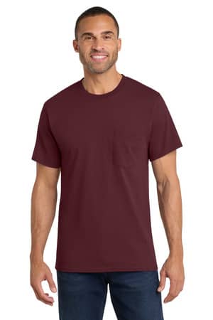 Port & Co PC54P Port & Co Core Cotton Pocket Tee