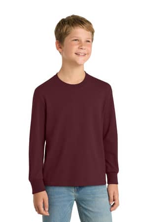 Port & Co PC54YLS Port & Co Youth Long Sleeve Core Cotton Tee