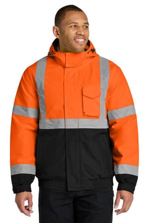 CornerStone CSJ500 CornerStone ANSI 107 Class 3 Economy Waterproof Insulated Bomber Jacket