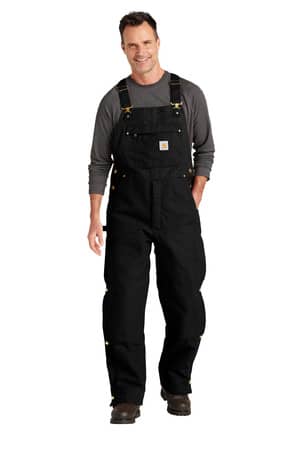 Carhartt CTS104393 Carhartt Short Firm Duck Insulated Bib Overalls