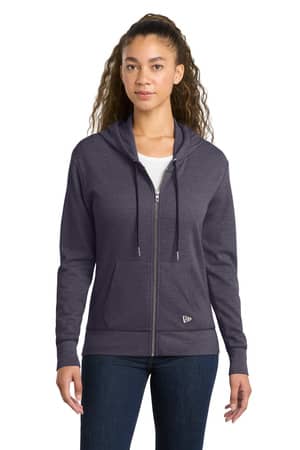 New Era LNEA141 New Era Women's Thermal Full-Zip Hoodie