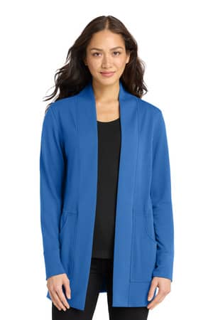 Port Authority LK825 Port Authority Women's Microterry Cardigan