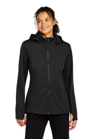 Sport-Tek LST980 Sport-Tek Women's Hooded Soft Shell Jacket