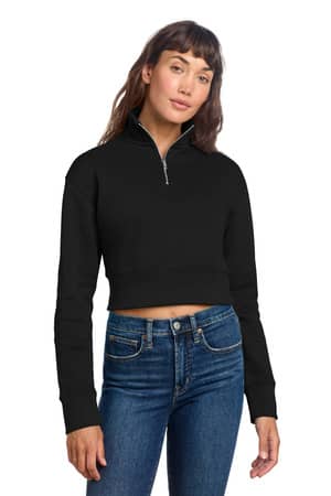 District DT6111 District Women's V.I.T. Fleece 1/2-Zip