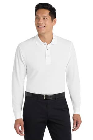 Port Authority K500LS Port Authority Silk Touch Long Sleeve Polo