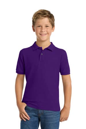 Port Authority Y500 Port Authority Youth Silk Touch Polo