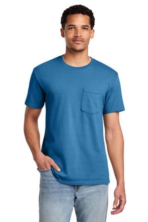 Port & Co PC099P Port & Co Beach Wash Garment-Dyed Pocket Tee