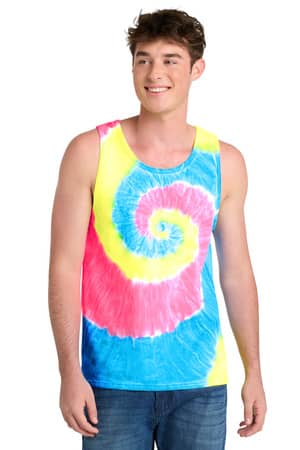 Port & Co PC147TT Port & Co Tie-Dye Tank Top