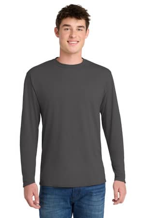 Port & Co PC381LS Port & Co Long Sleeve Performance Blend Tee