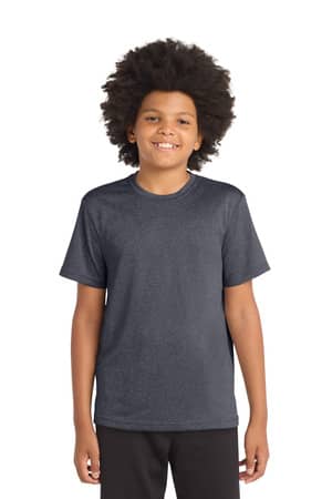 Sport-Tek YST360 Sport-Tek Youth Heather Contender Tee