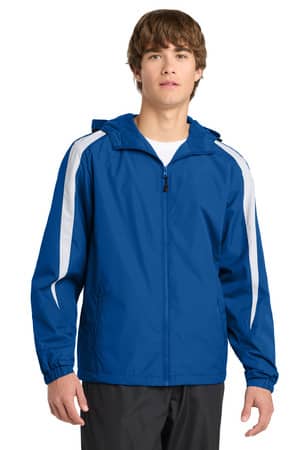 Sport-Tek JST81 Sport-Tek Fleece-Lined Colorblock Jacket