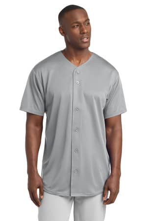 Sport-Tek ST220 Sport-Tek PosiCharge Tough Mesh Full-Button Jersey