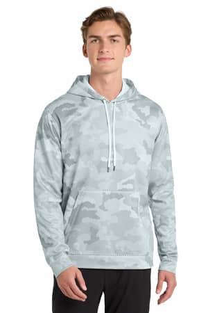 Sport-Tek ST240 Sport-Tek Sport-Wick CamoHex Fleece Hooded Pullover
