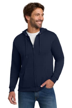 Hanes P180 Hanes - EcoSmart Full-Zip Hooded Sweatshirt