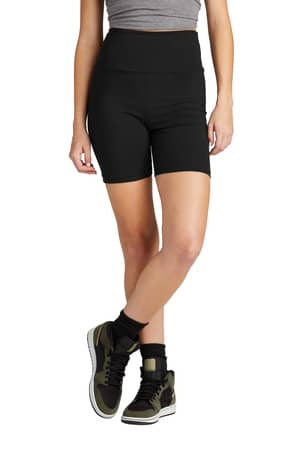 District DT7509 District Women's Flex High-Waist Bike Short