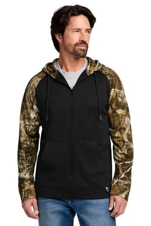 Russell Outdoors RU452 Russell Outdoors Realtree Performance Colorblock Full-Zip Hoodie