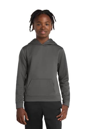 Port & Co PC590YH Port & Co Youth Performance Fleece Pullover Hooded Sweatshirt