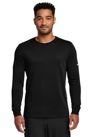 Nike NKBQ5230 Nike Dri-FIT Cotton/Poly Long Sleeve Tee