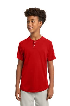 New Era YNEA221 New Era Youth Diamond Era 2-Button Jersey