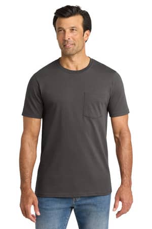 Volunteer Knitwear VL100P Volunteer Knitwear All-American Pocket Tee