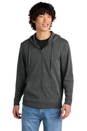 District DT1302 District Perfect Tri Fleece Full-Zip Hoodie