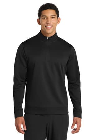 Port & Co PC590Q Port & Co Performance Fleece 1/4-Zip Pullover Sweatshirt