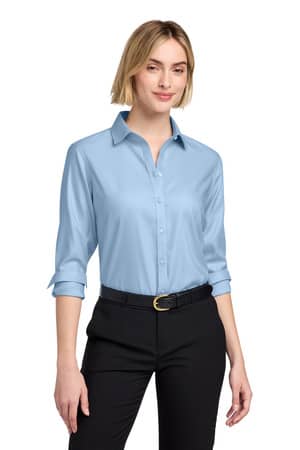 Brooks Brothers BB18003 Brooks Brothers Women's Wrinkle-Free Stretch Nailhead Shirt