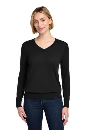 Brooks Brothers BB18411 Brooks Brothers Women's Washable Merino V-Neck Sweater